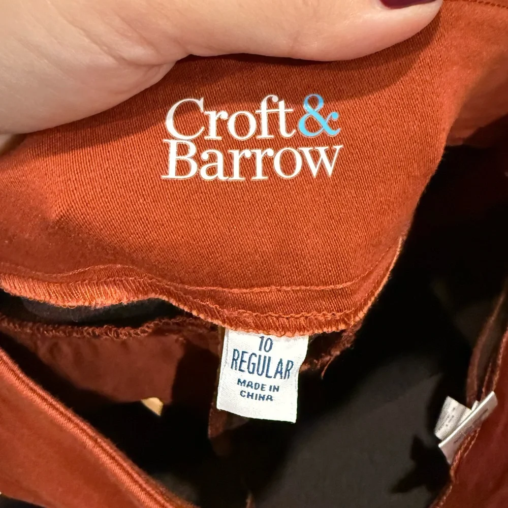 Croft and barrow pull‎ on slacks size 10 NWOT